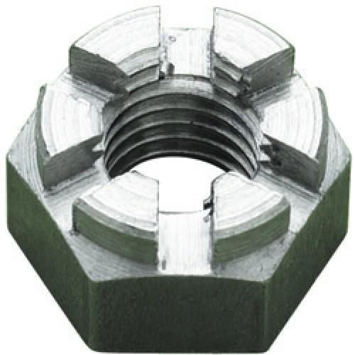 1"    BSF CASTLE NUTS  M/S  S/COL