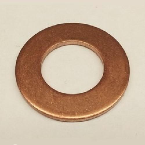 M6  x 12.5 x 0.8   FORM B  COPPER WASHER