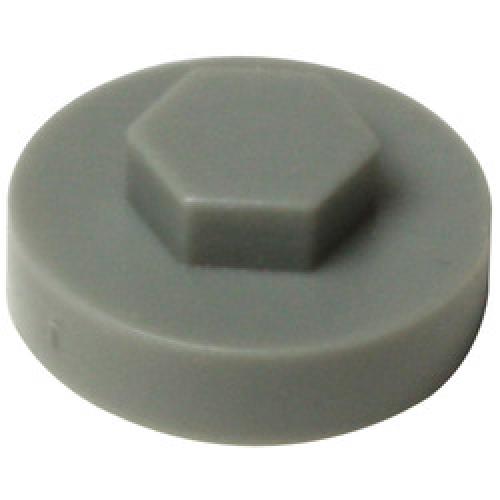 19mm HEX HD COLOUR CAP GOOSEWING GREY   RAL 7038