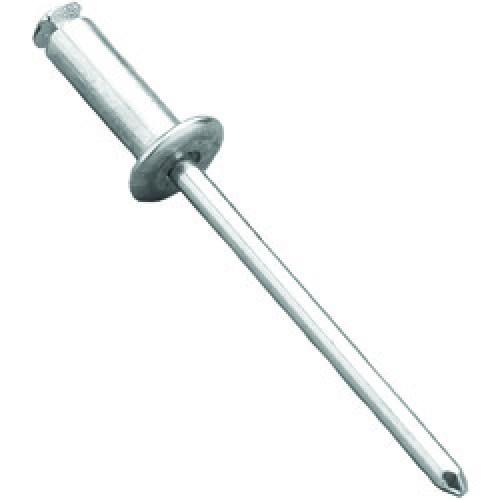 3.2 x 10.0  ALUM/STEEL *PEEL*  DOMED BLIND RIVET