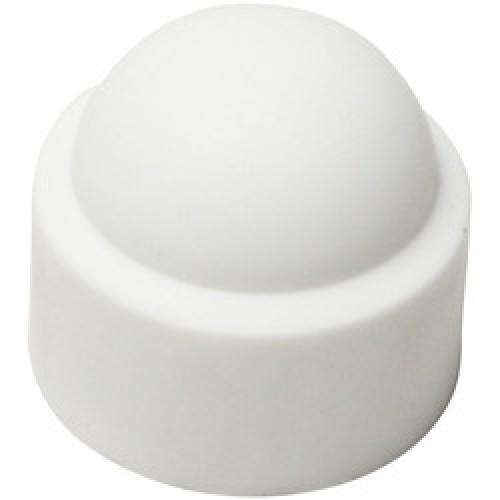 M8  (13 A/F) WHITE NYLON  BOLT/NUT PROTECTION CAP