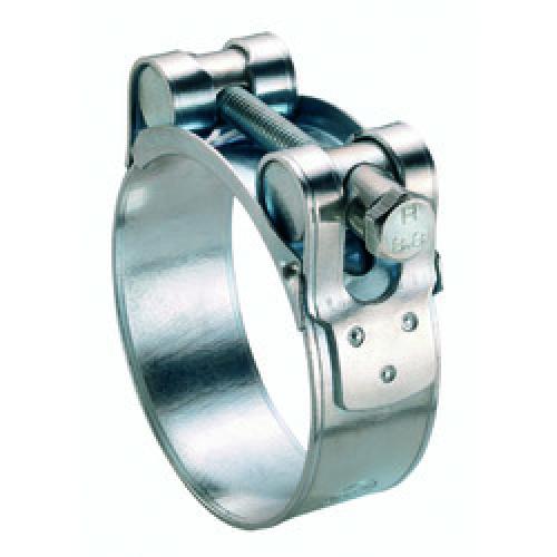 23-25mm T-BOLT HOSE CLIP BZP MILD STEEL