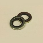  8.7mm x 16.0 x 1.0 BONDED SEALS M/S BZP