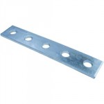 5 HOLE SPLICE PLATE GALVANISED