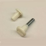 M6 WHITE PLASTIC  CABINET  CONNECTOR, 30-39mm RANGE Ref: 267.06.702