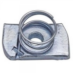 M12         CHANNEL NUT  M/S ZINC     c/w SPRING