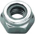 1/4   UNC NYLOC NUTS  M/S  ZINC