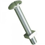 M5  X 20  ROOFING BOLTS & NUTS  BZP